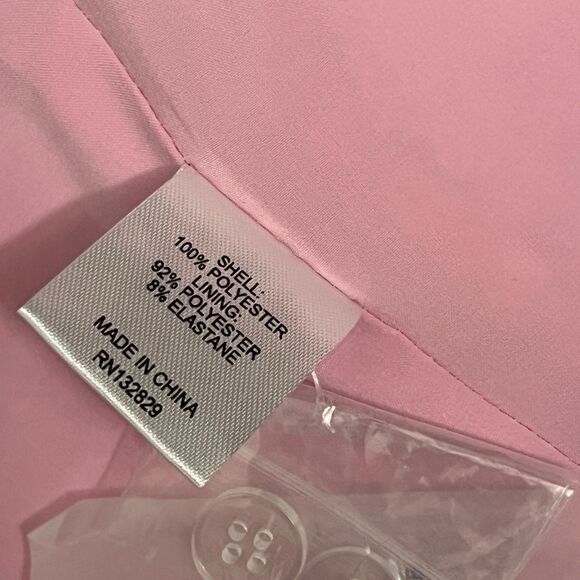 Assignment Crop Top WMNS M Pink Tweed Bralette Maribel Preppy Barbie Sweetheart - Picture 9 of 11